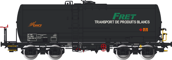 Albert Modell 788040 - Kesselwagen Zaes, ONCF